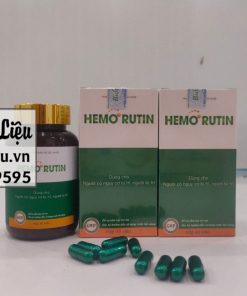 Hemo Rutin là sản phẩm phòng và điều trị bệnh trĩ