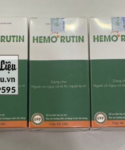 Hemo Rutin là sản phẩm phòng và điều trị bệnh trĩ